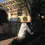 BBQ or outdoor kitchen